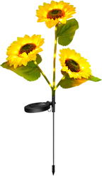 NORDIST Solar Solsikke-Lampe — Vanntett Hagelys