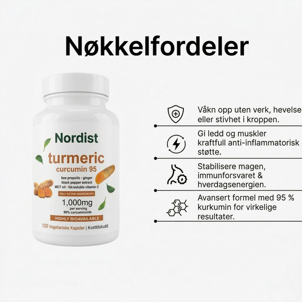 Nordist - Gurkemeie Curcumin 1000 mg