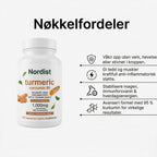 Nordist - Gurkemeie Curcumin 1000 mg