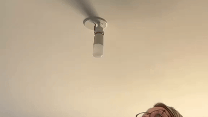NORDIST 2-i-1 Takvifte med Lampe og Fjernkontroll