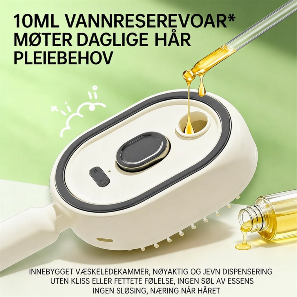 NORDIST 3-i-1 Massasjekam med Spray