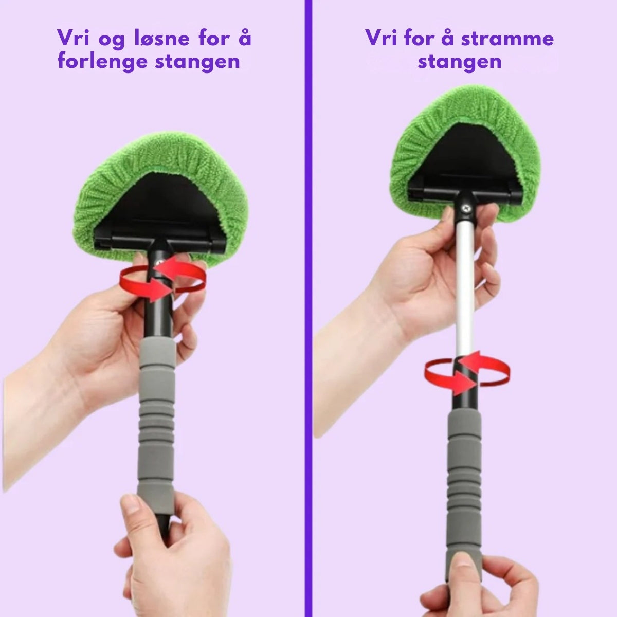 GlassWand™ – Enkel rengjøring for krystallklare frontruter