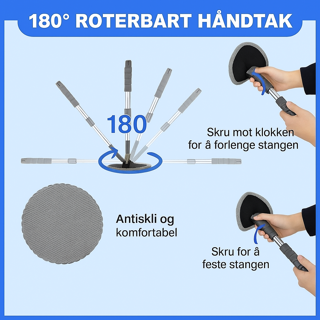 NORDIST Rotor-Vindusrenser 3