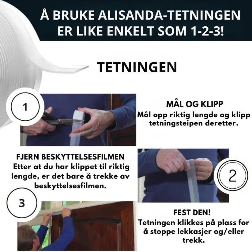 Tetningslist – for en stillere, tettere og tryggere hverdag
