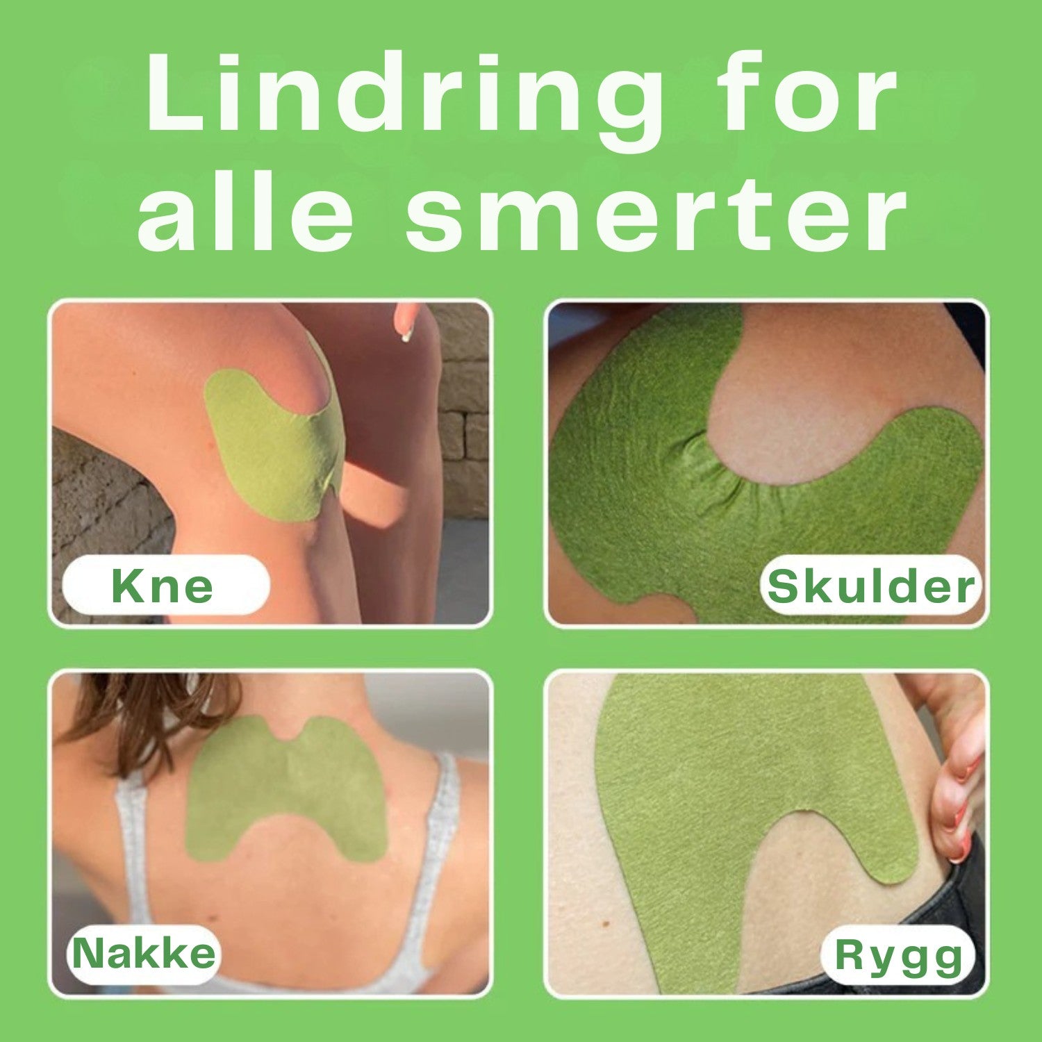 Smertelindrende plaster