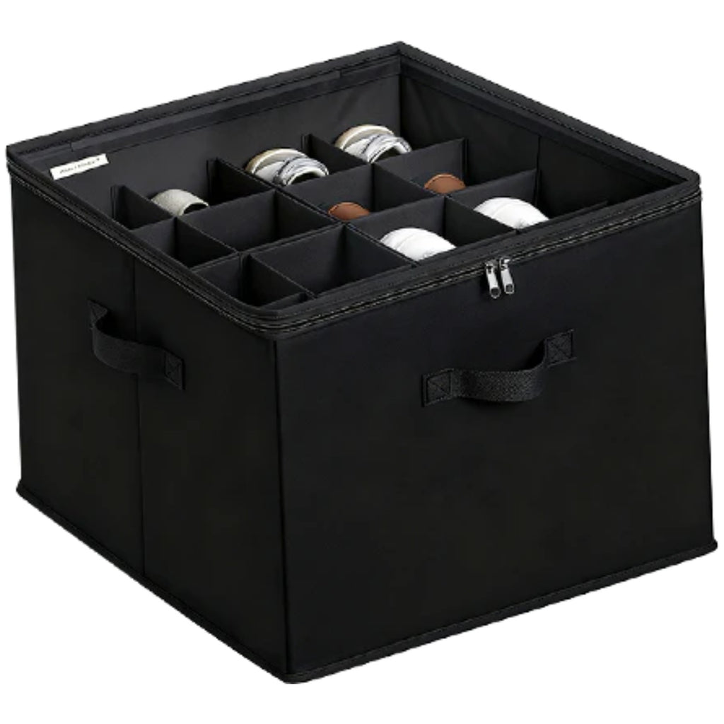 Stoff skoeske for oppbevaring