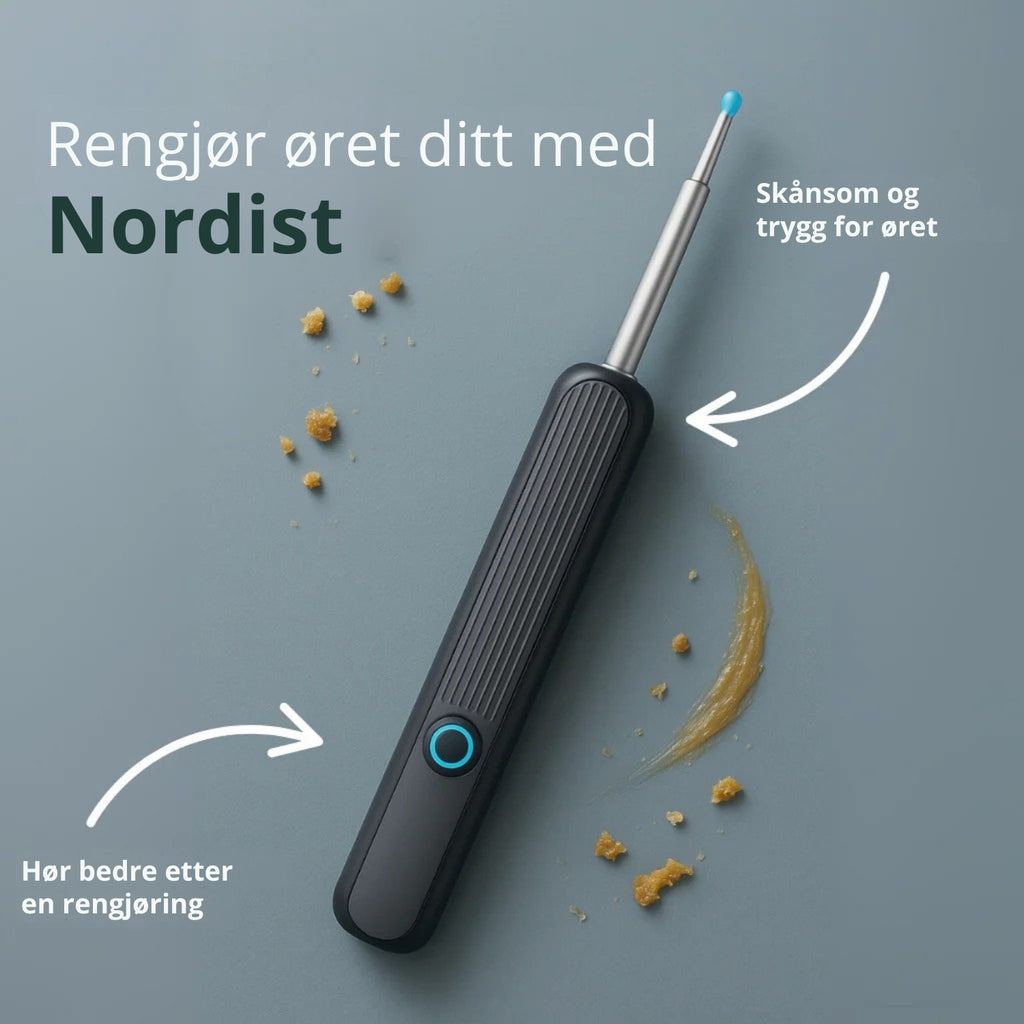 Nordist™ – Smart ørerensing med avansert teknologi