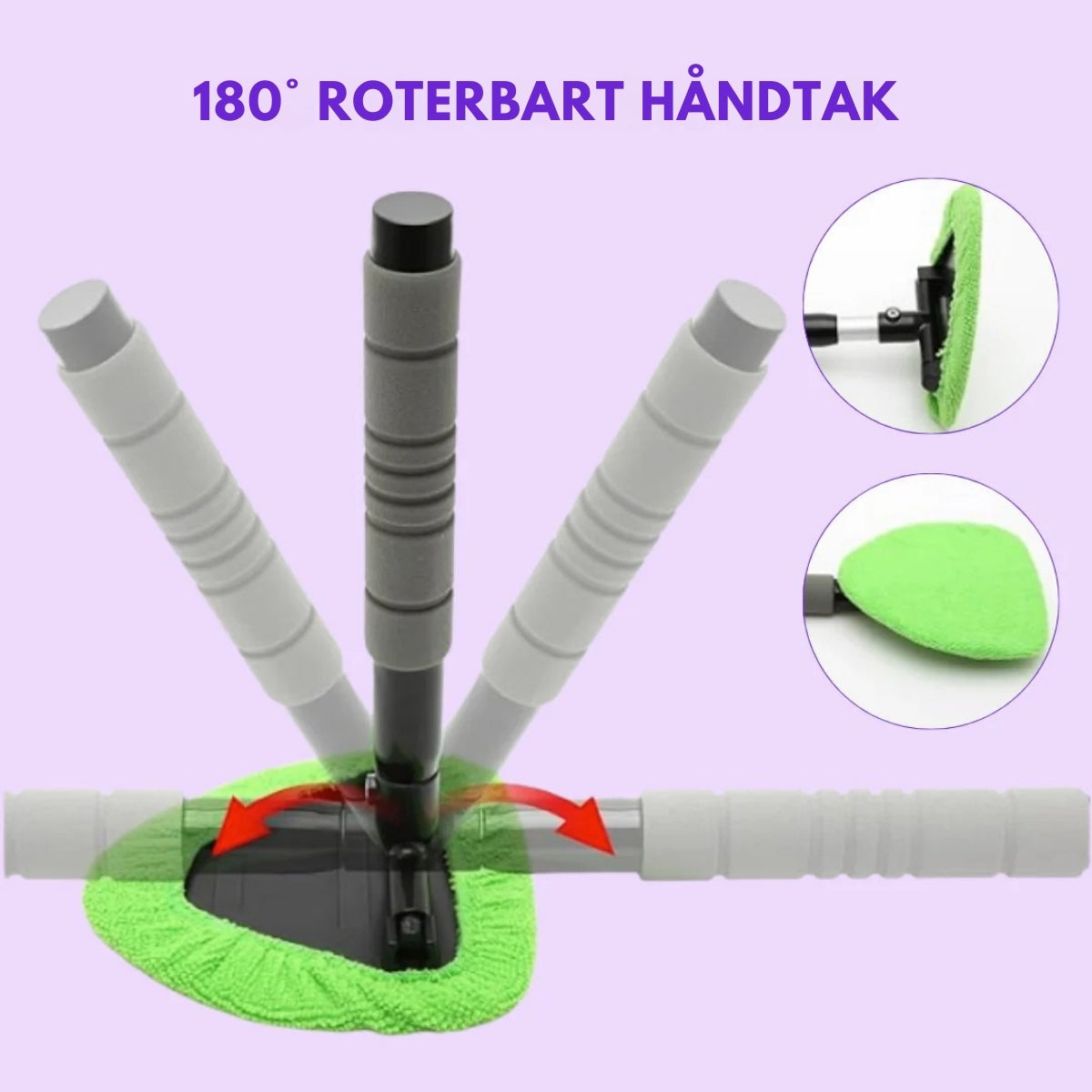 GlassWand™ – Enkel rengjøring for krystallklare frontruter