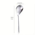Hullsleivens mål: ca. 35,5 cm lang og skål på ca. 10,7 cm