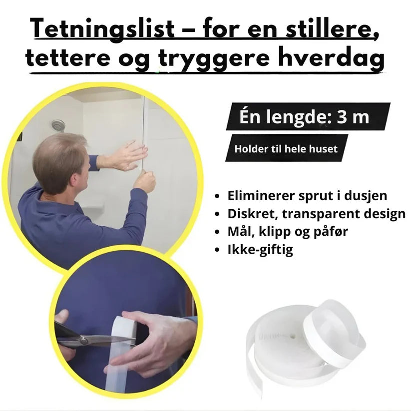 Tetningslist – for en stillere, tettere og tryggere hverdag