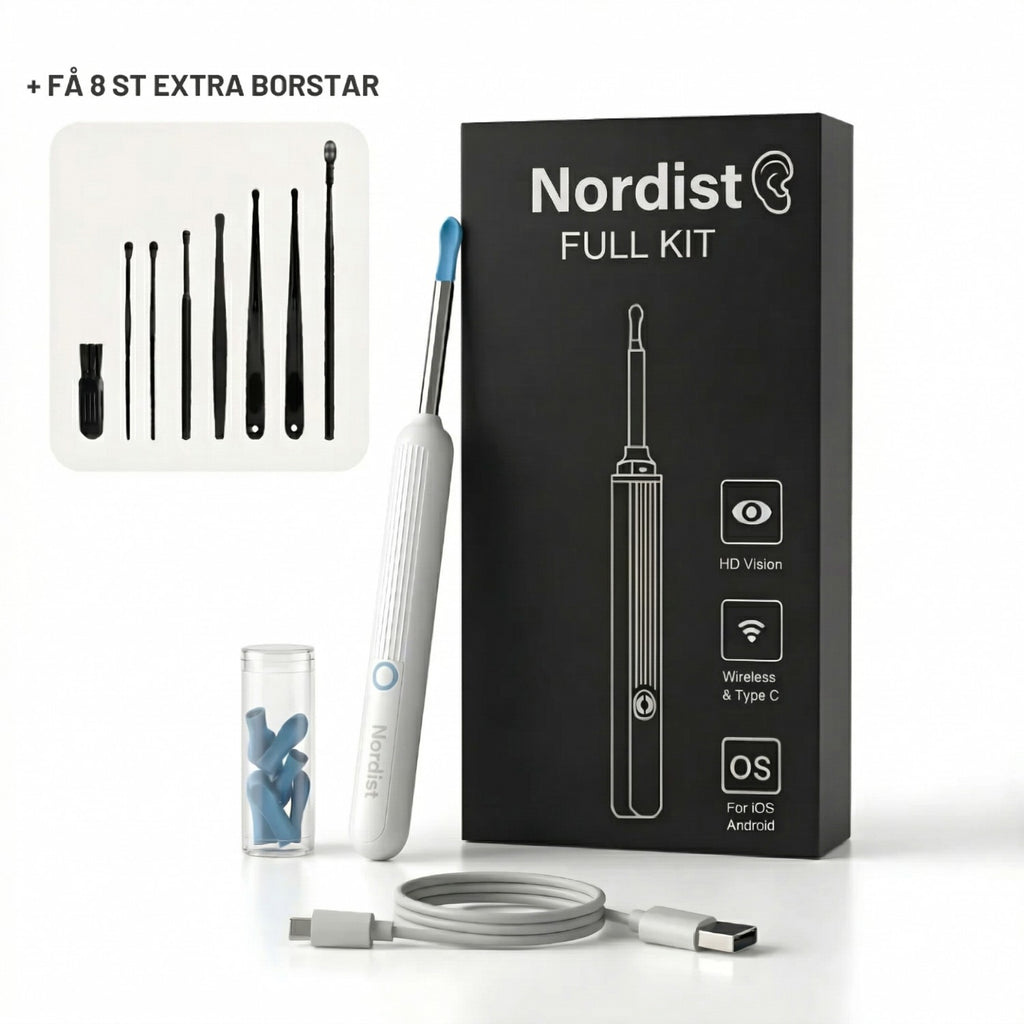 Nordist™ – Smart ørerensing med avansert teknologi
