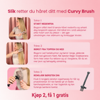 NORDIST Curvy Hårbørste — Kjøp 2, få 1 gratis