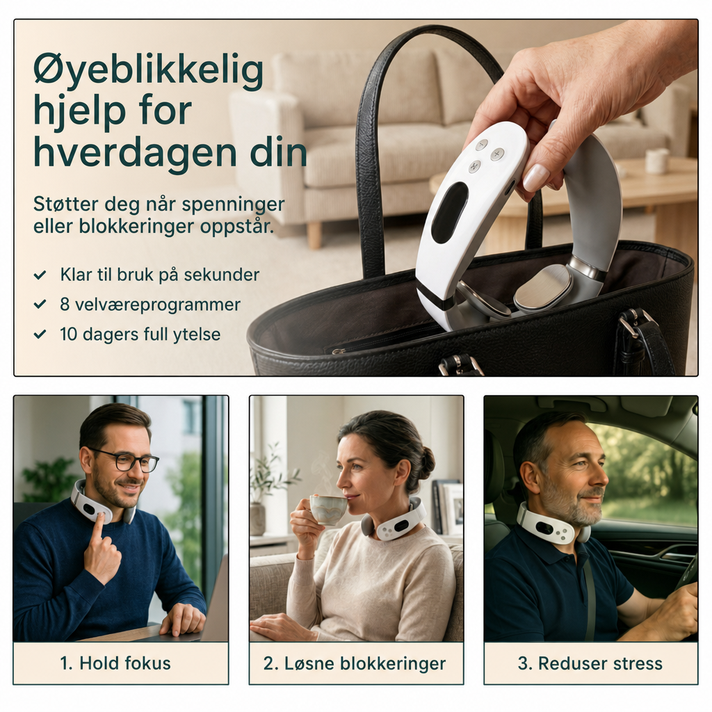 NORDIST Pro Nakkemassasjeapparat