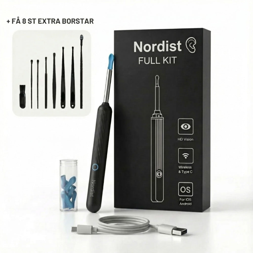 Nordist™ – Smart ørerensing med avansert teknologi