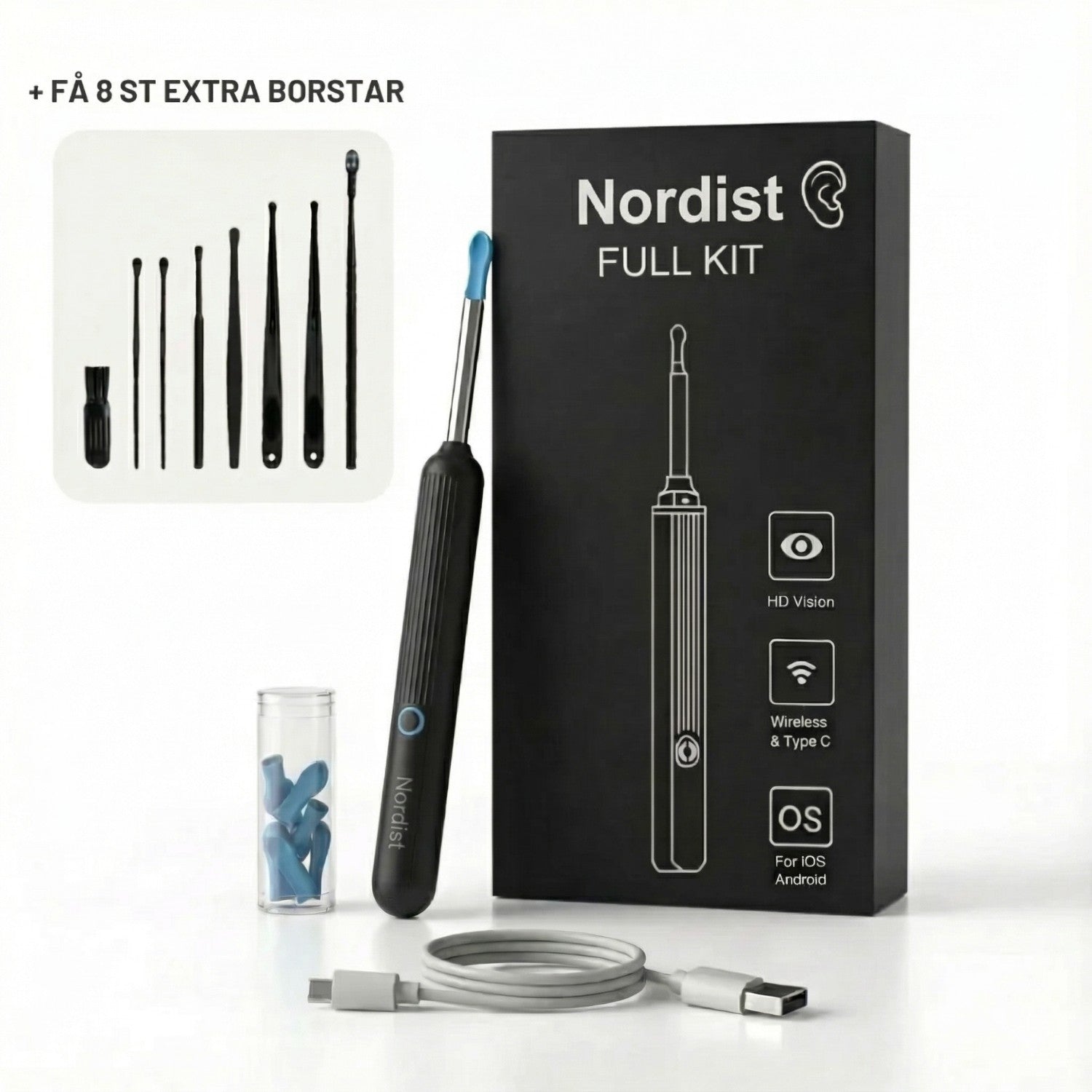 Nordist™ – Smart ørerensing med avansert teknologi