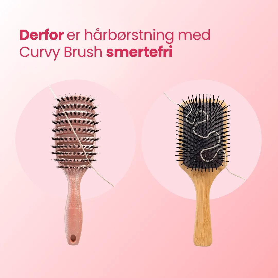 NORDIST Curvy Hårbørste — Kjøp 2, få 1 gratis