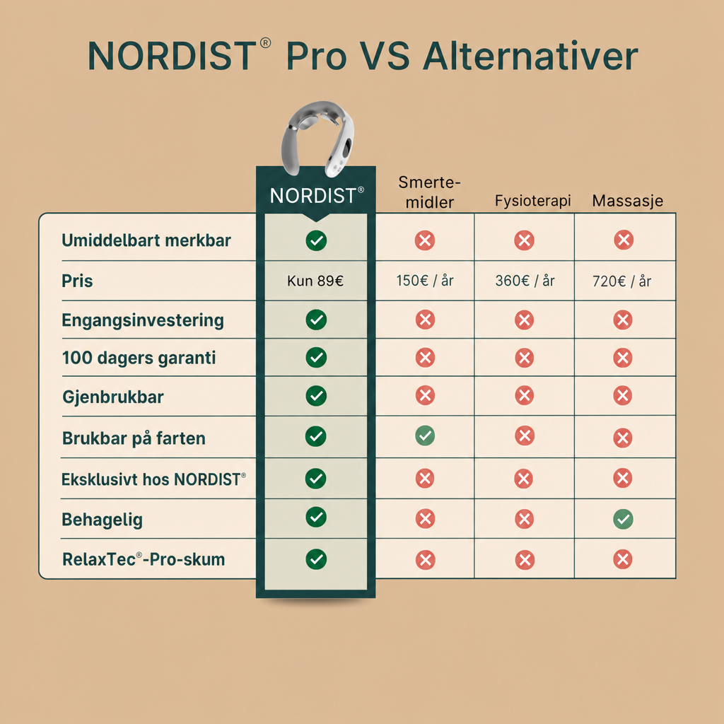 NORDIST Pro Nakkemassasjeapparat