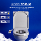 NORDIST Bidet-sett – Installeres på 5 minutter