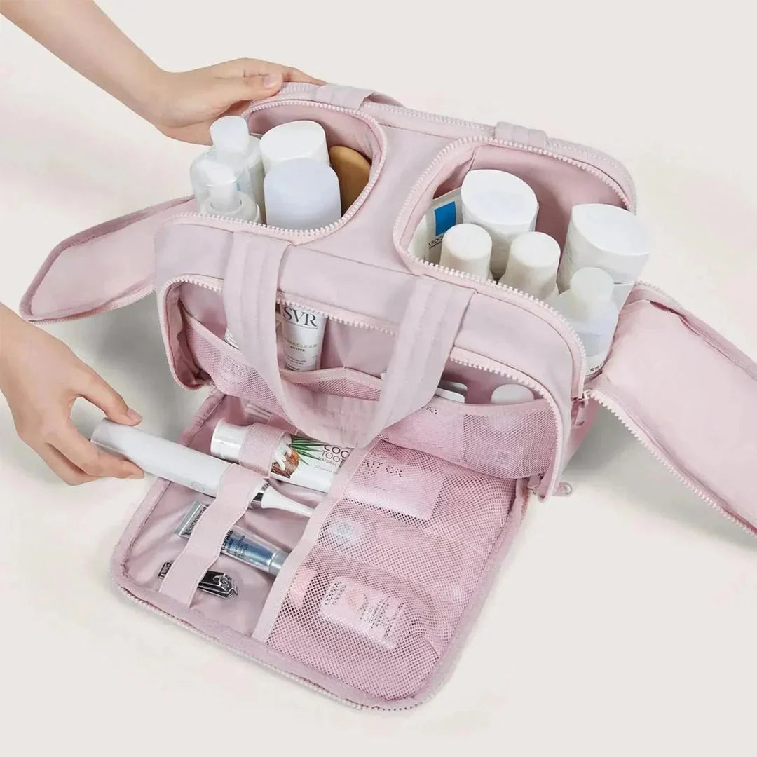 VoyageBag – Smart og vanntett toalettveske for reise