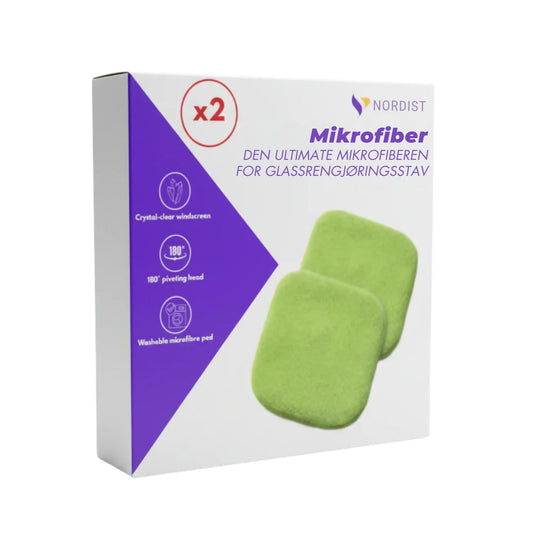 Pakke med 2 ultraabsorberende mikrofiberkluter