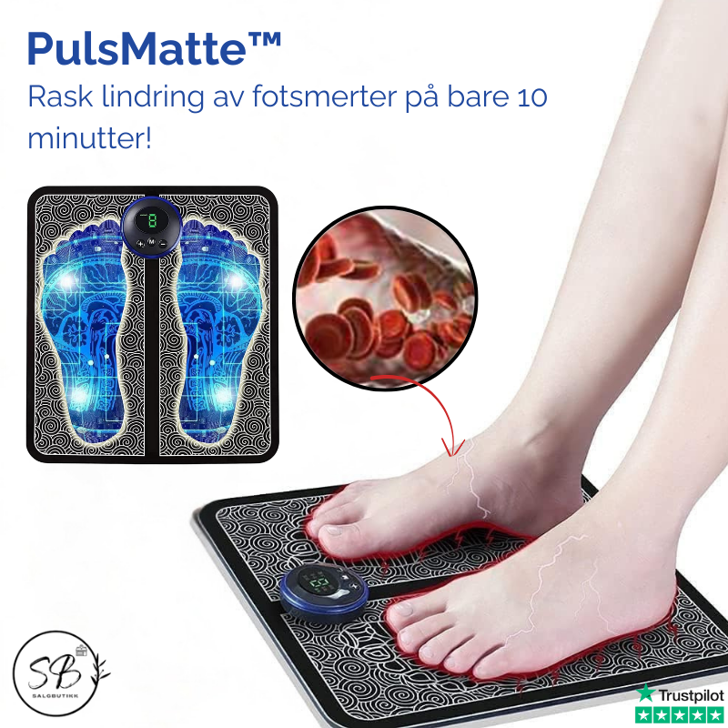 PulsMatte™ EMS Fotmassasjematte