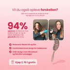 NORDIST Curvy Hårbørste — Kjøp 2, få 1 gratis