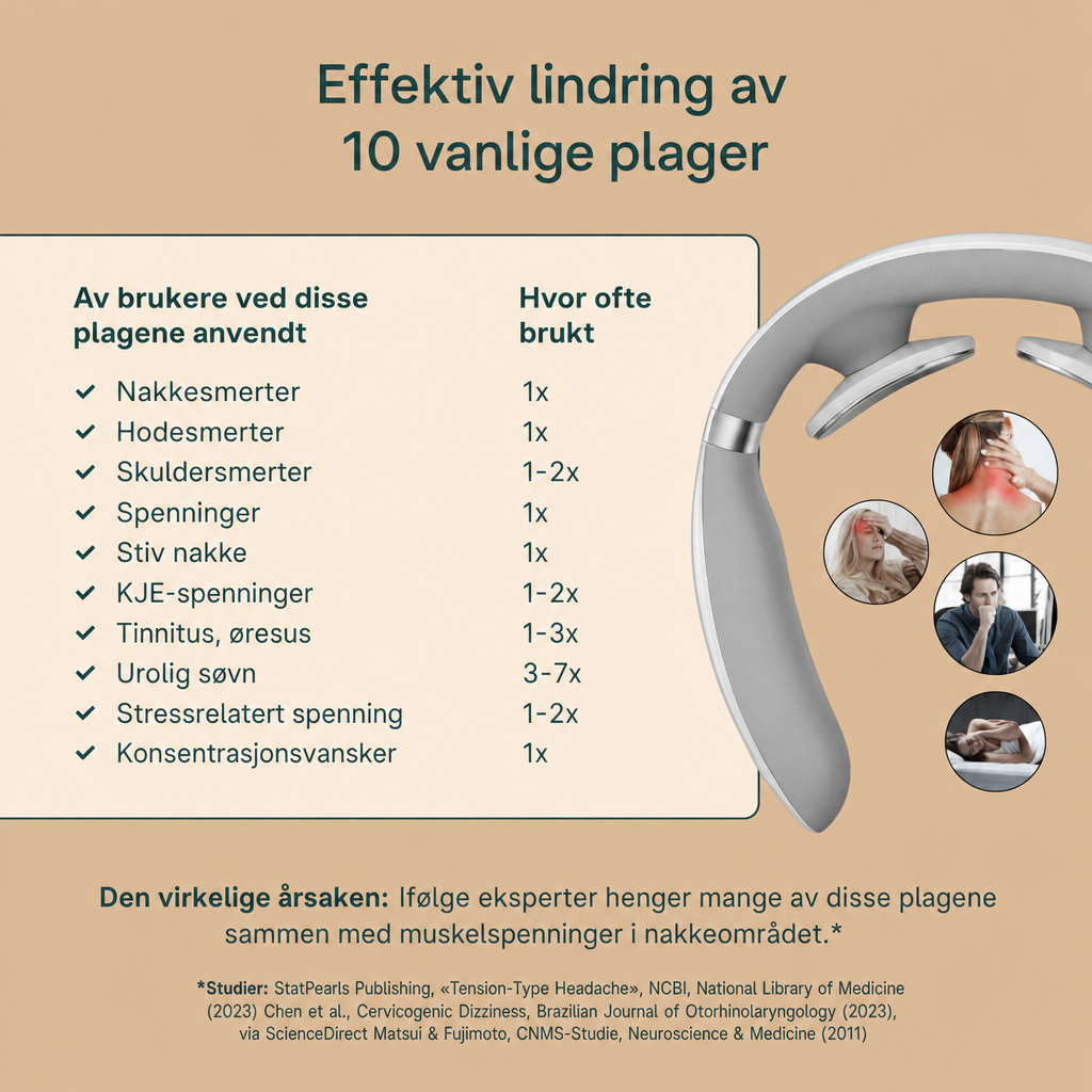NORDIST Pro Nakkemassasjeapparat