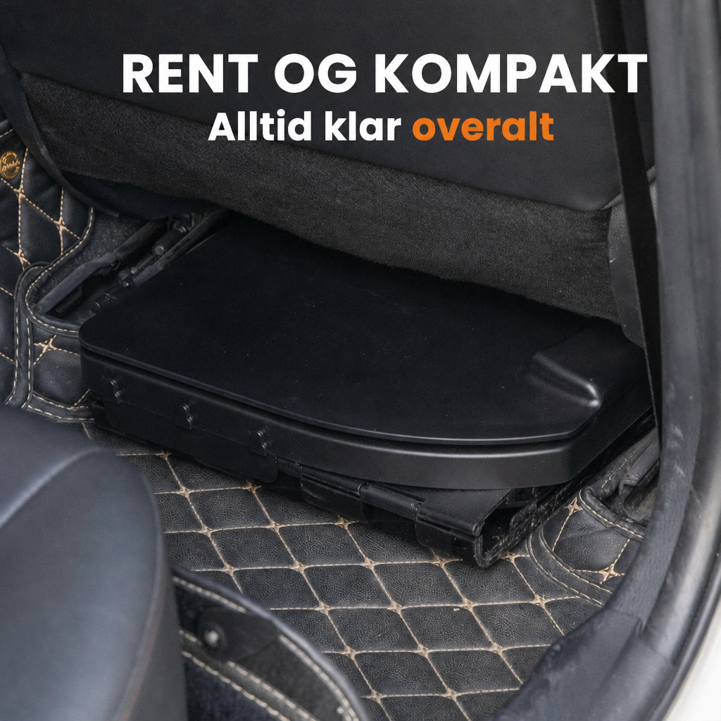 NORDIST Sammenleggbart Campingtoalett
