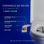 NORDIST Bidet-sett – Installeres på 5 minutter