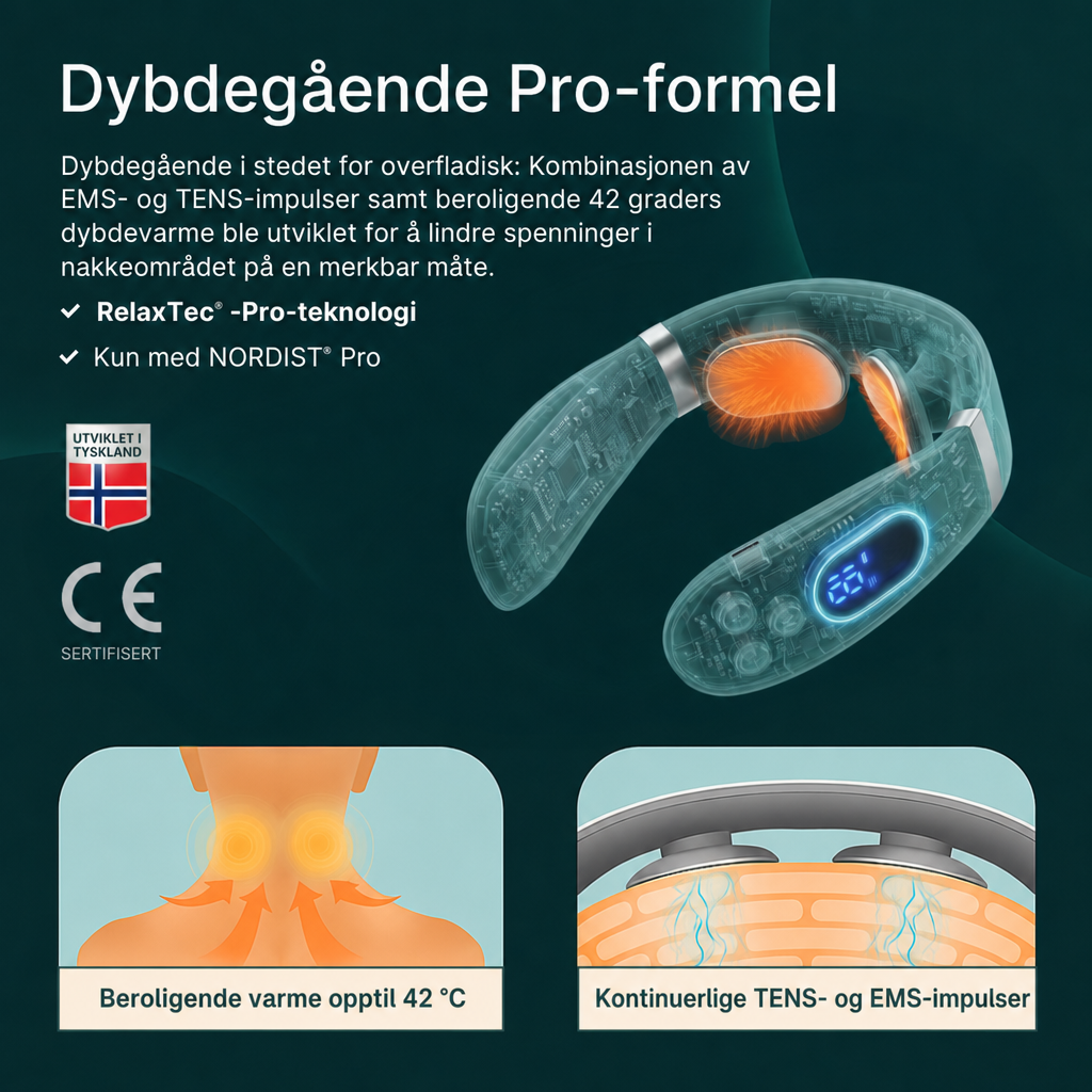 NORDIST Pro Nakkemassasjeapparat