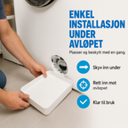 Dryppbrett for vaskemaskin – fanger opp vann fra avløpet