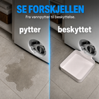 Dryppbrett for vaskemaskin – fanger opp vann fra avløpet