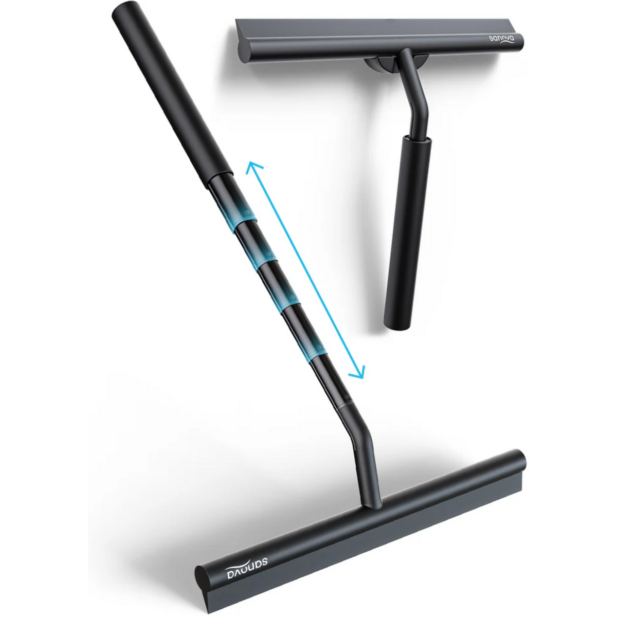Uttrekkbar dusjnal – 23,5 til 100 cm