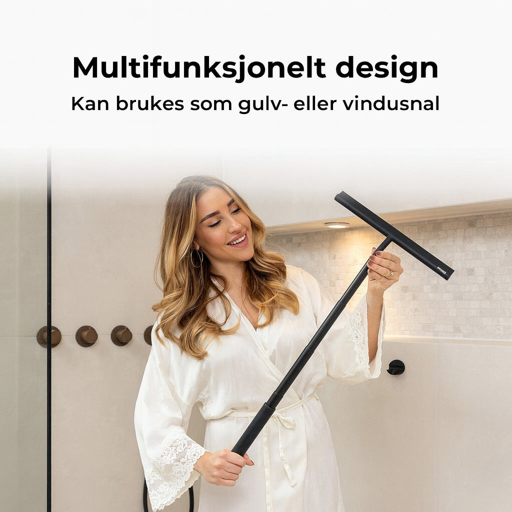 Uttrekkbar dusjnal – 23,5 til 100 cm