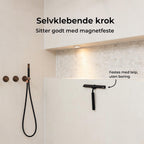 Uttrekkbar dusjnal – 23,5 til 100 cm