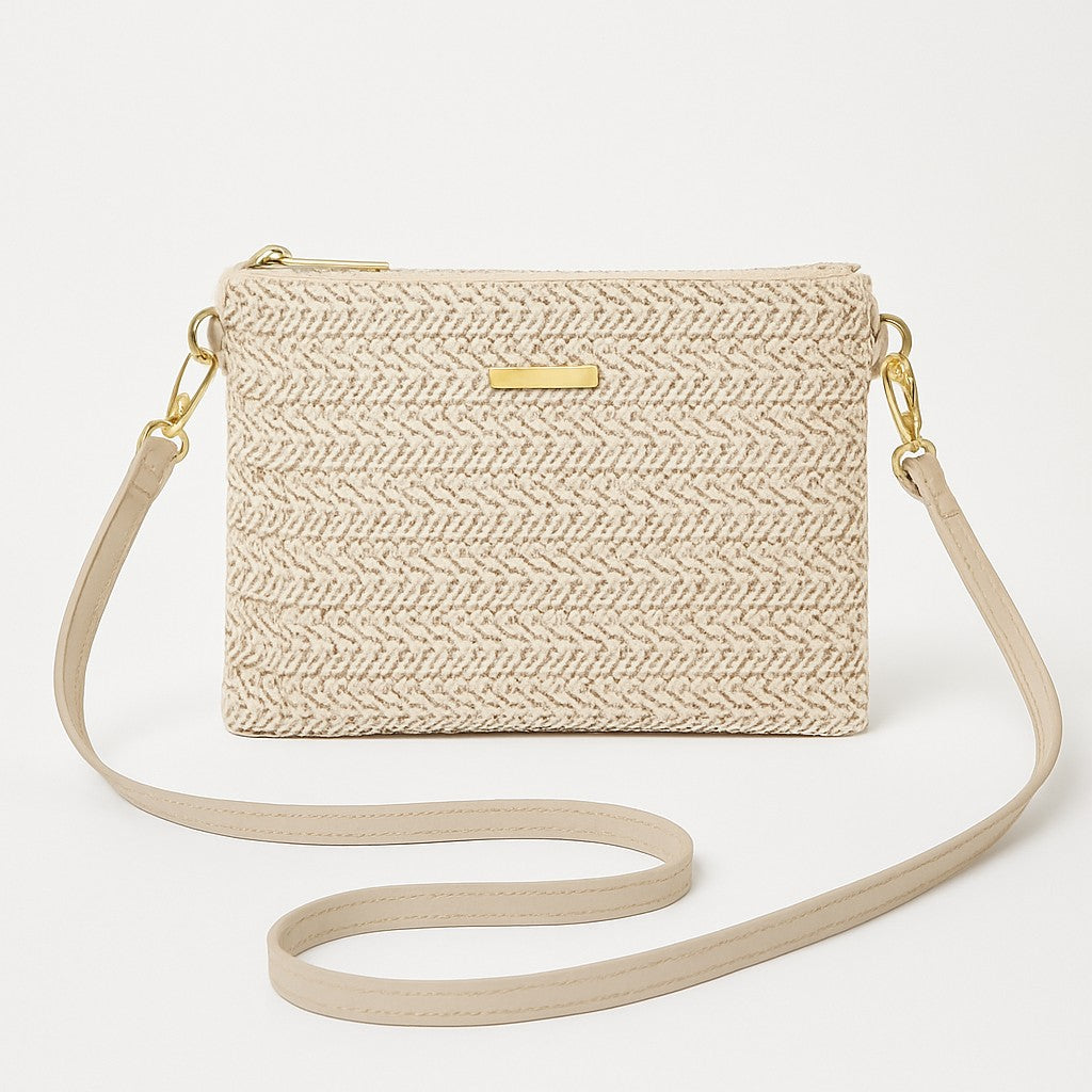 Elsa – Vevd stråveske & clutch