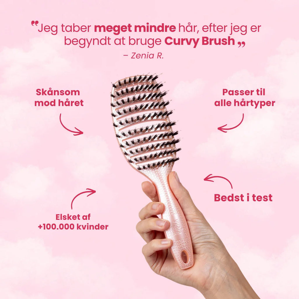 NORDIST Curvy Hårbørste — Kjøp 2, få 1 gratis