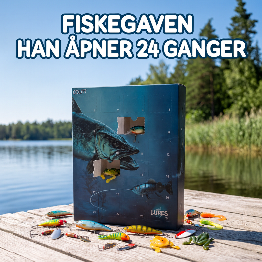 Fiskekalenderen – 24 unike fiskesluker