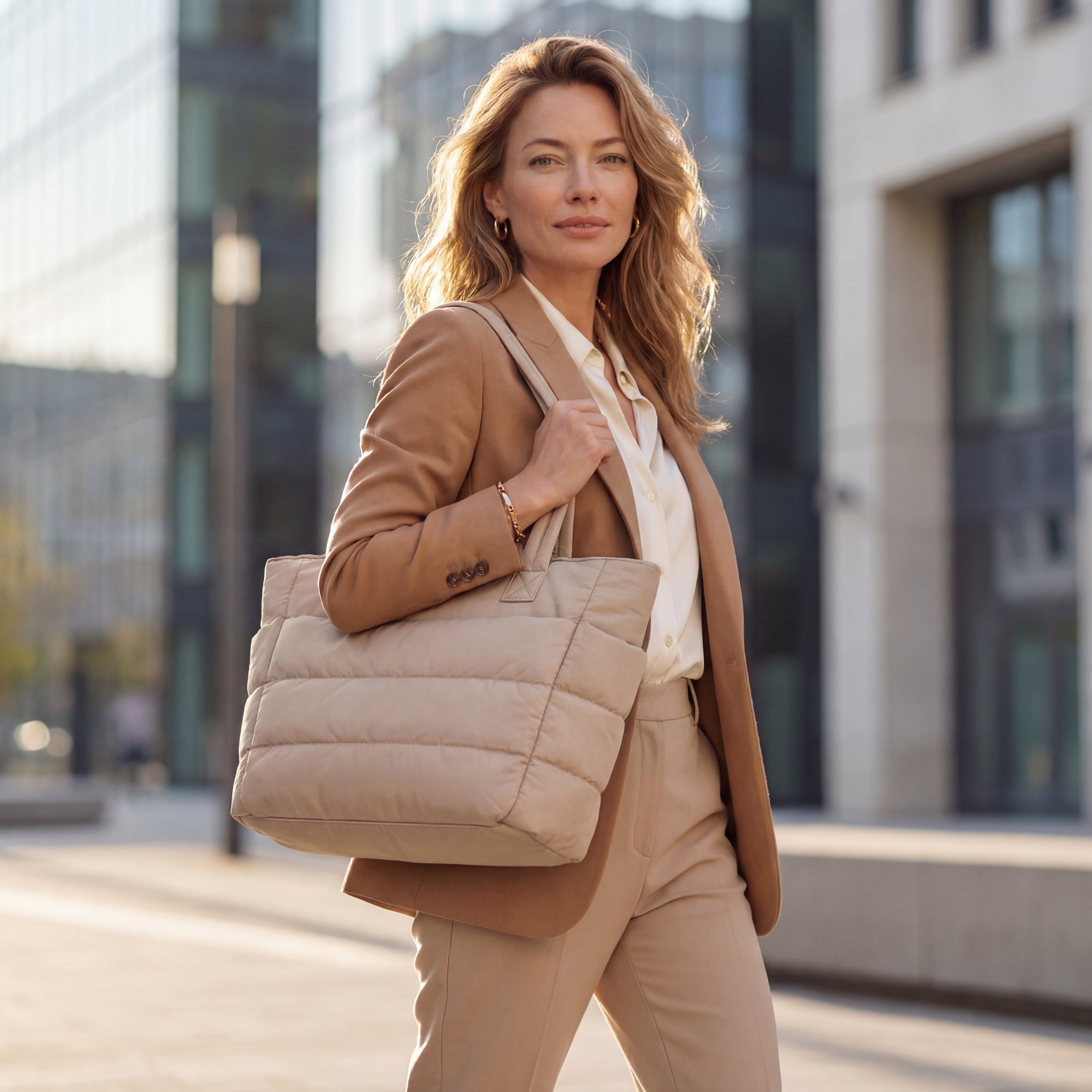 PuffyTote – Stilig, romslig og lett vatert shopper
