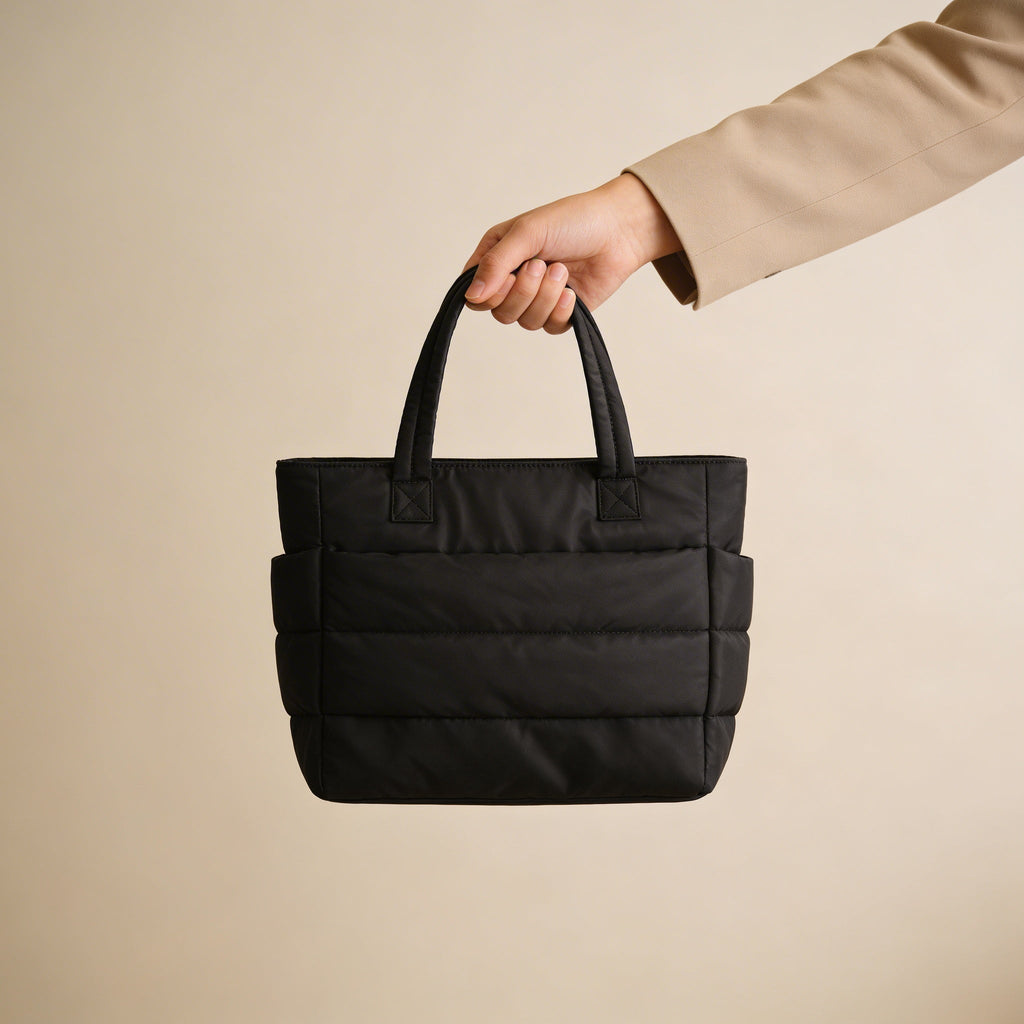 PuffyTote – Stilig, romslig og lett vatert shopper