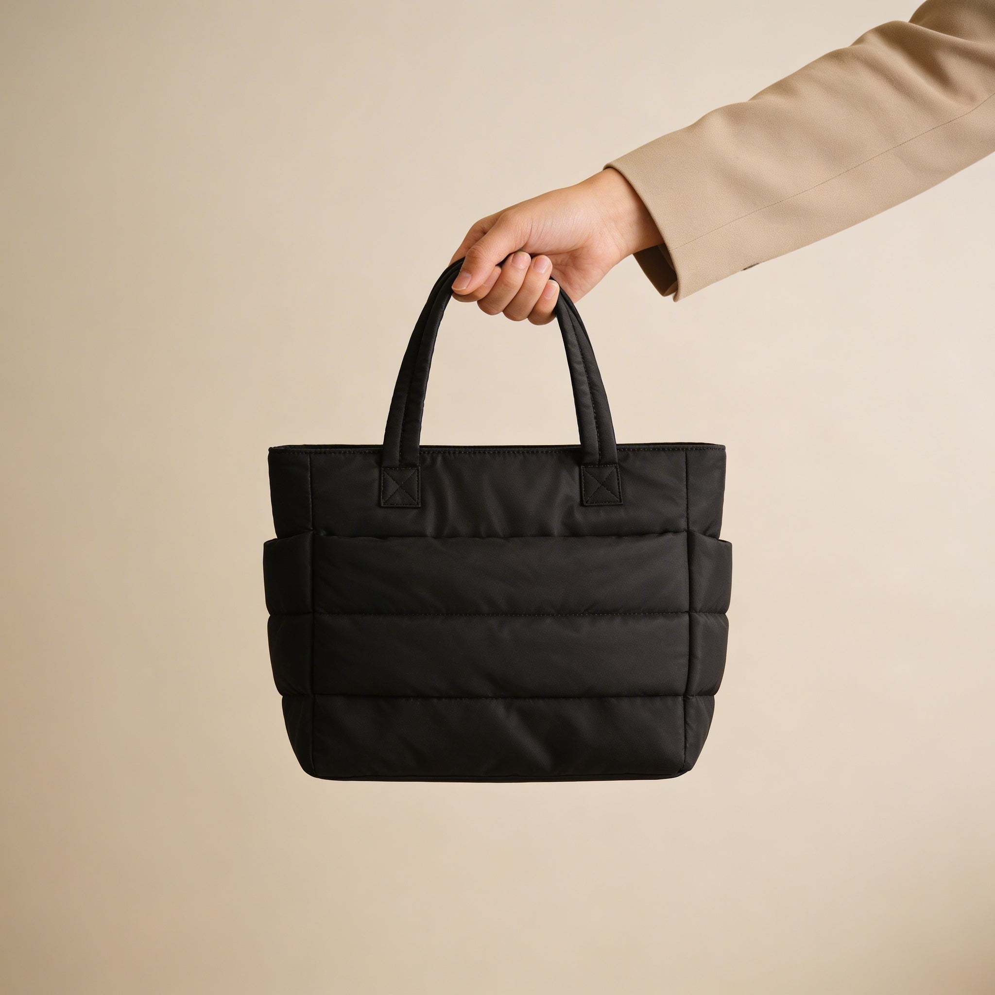 PuffyTote – Stilig, romslig og lett vatert shopper