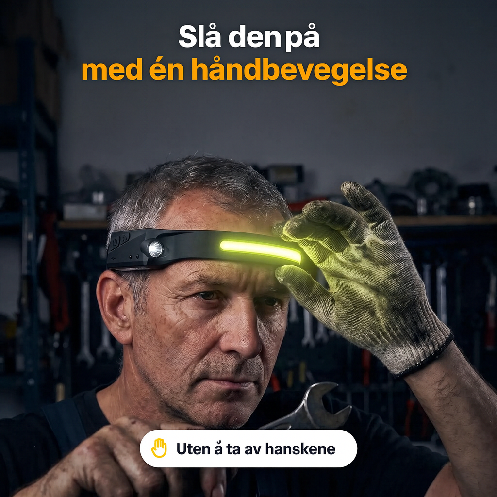 Nordist Adventure Light – LED-hodelykt 230°