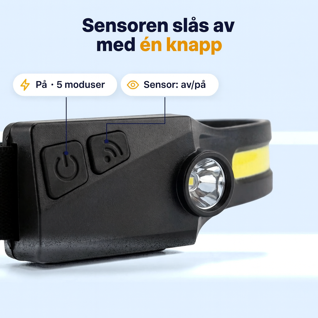 Nordist Adventure Light – LED-hodelykt 230°
