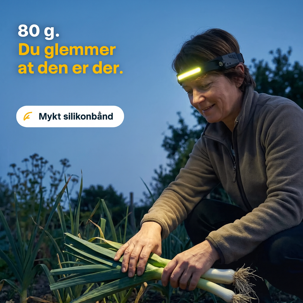 Nordist Adventure Light – LED-hodelykt 230°