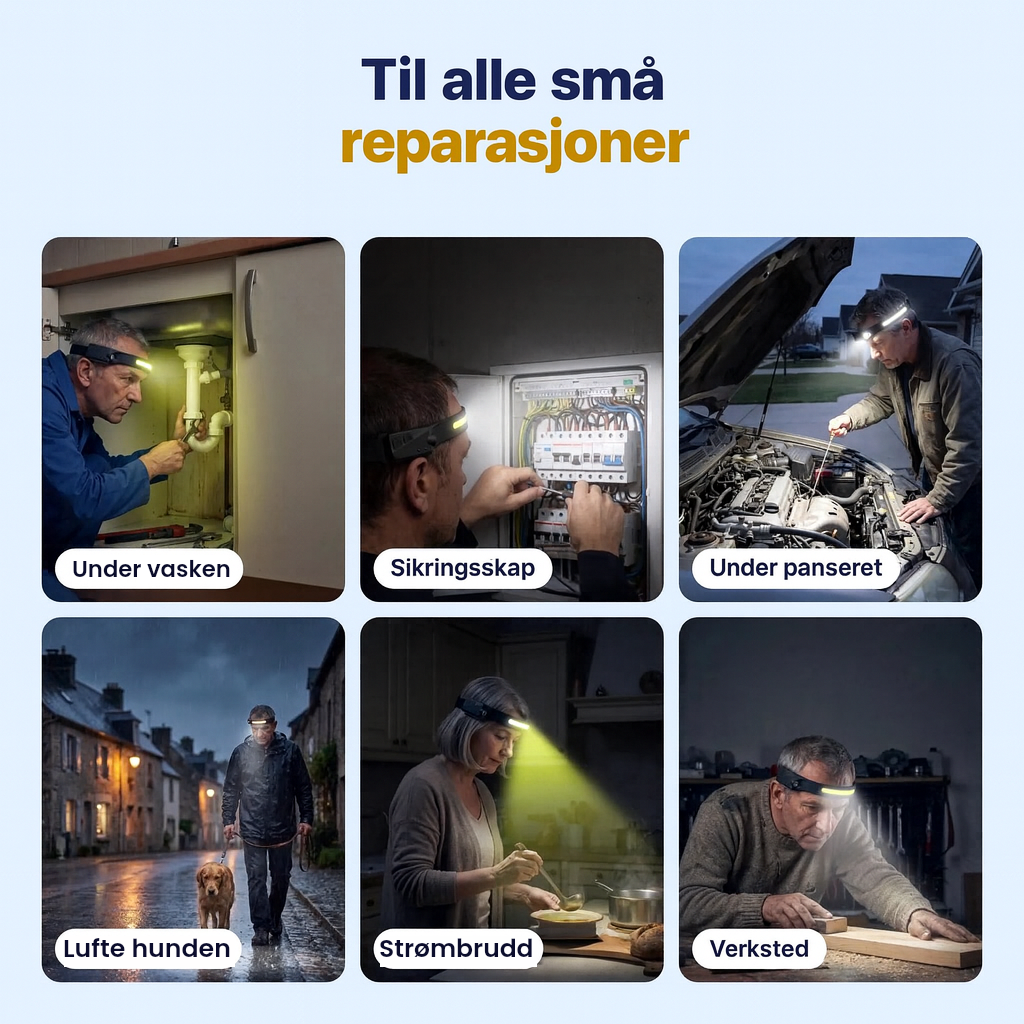 Nordist Adventure Light – LED-hodelykt 230°