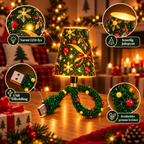 Juletre-projektorlampe – 6 julemotiver med USB