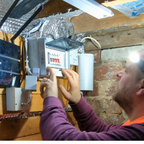 NORDIST LED Hodelykt – 230° vidvinkel, oppladbar COB