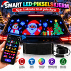 Smart LED-pikselskjerm til bilen – appstyrt tekst, farger og animasjoner