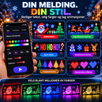 Smart LED-pikselskjerm til bilen – appstyrt tekst, farger og animasjoner