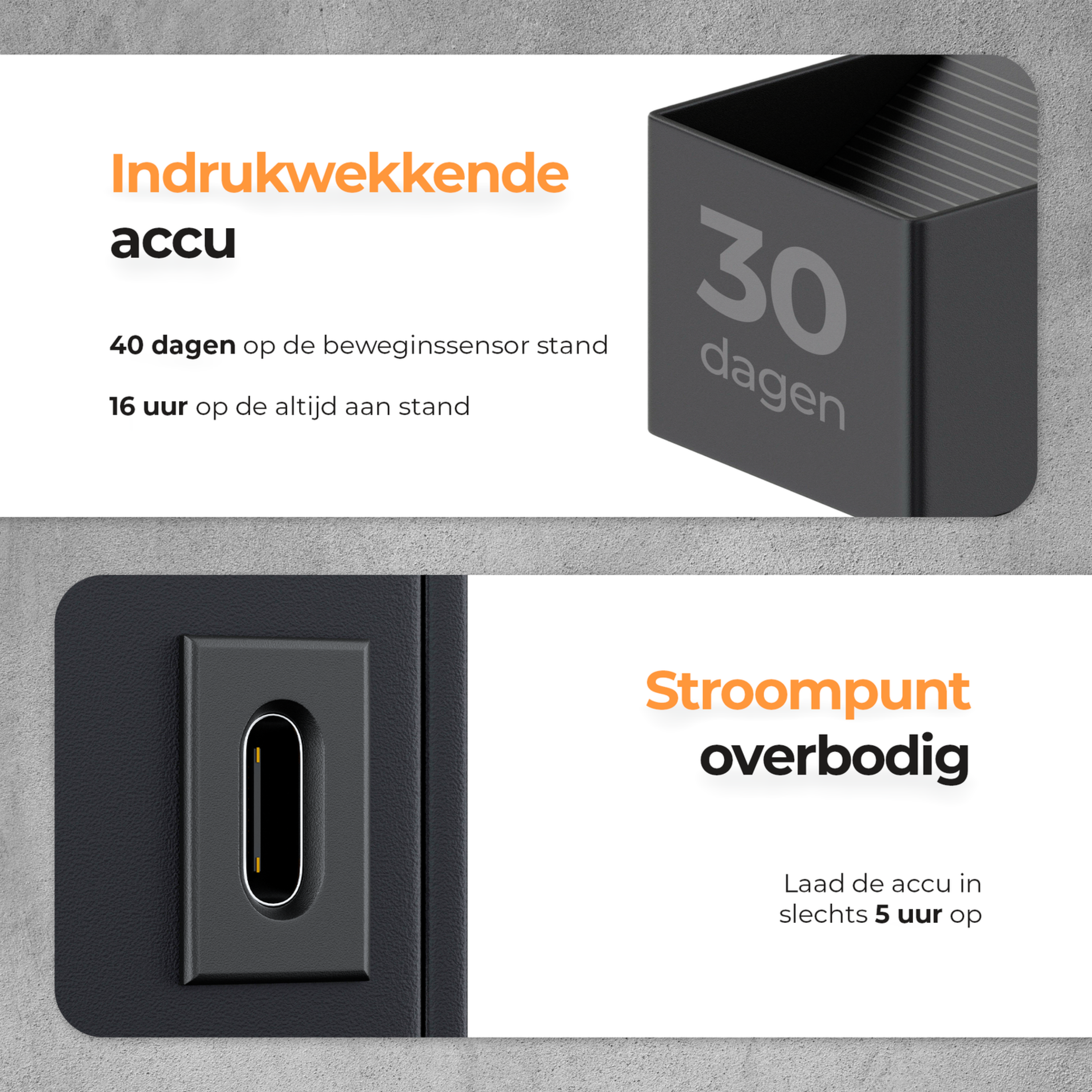 NORDIST™ Lunify Boca — Bordlampe med Stemningslys